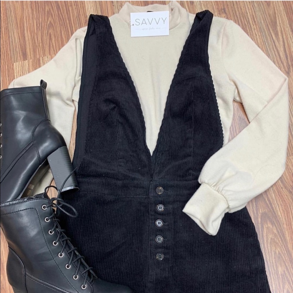 Corduroy jumpsuit